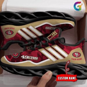 San Francisco 49ers Max Soul Shoes Sneakers For Men And Women