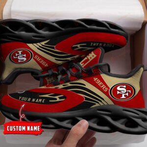 San Francisco 49ers Max Soul Shoes Sneakers For Men And Women