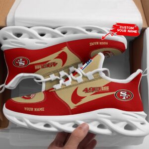 San Francisco 49ers Max Soul Shoes Sneakers For Men And Women