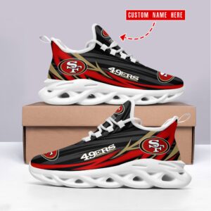 San Francisco 49ers Max Soul Shoes Sneakers For Men And Women