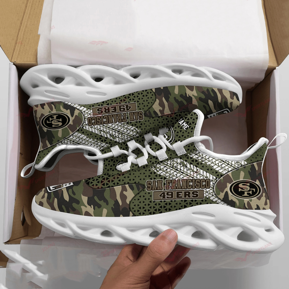 San Francisco 49ers Max Soul Shoes Sneakers For Men And Women San Francisco 49ers Max Soul Shoes Sneakers For Men And Women