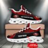 San Francisco 49ers Max Soul Shoes Sneakers For Men And Women