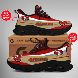 San Francisco 49ers Max Soul Shoes Sneakers For Men And Women
