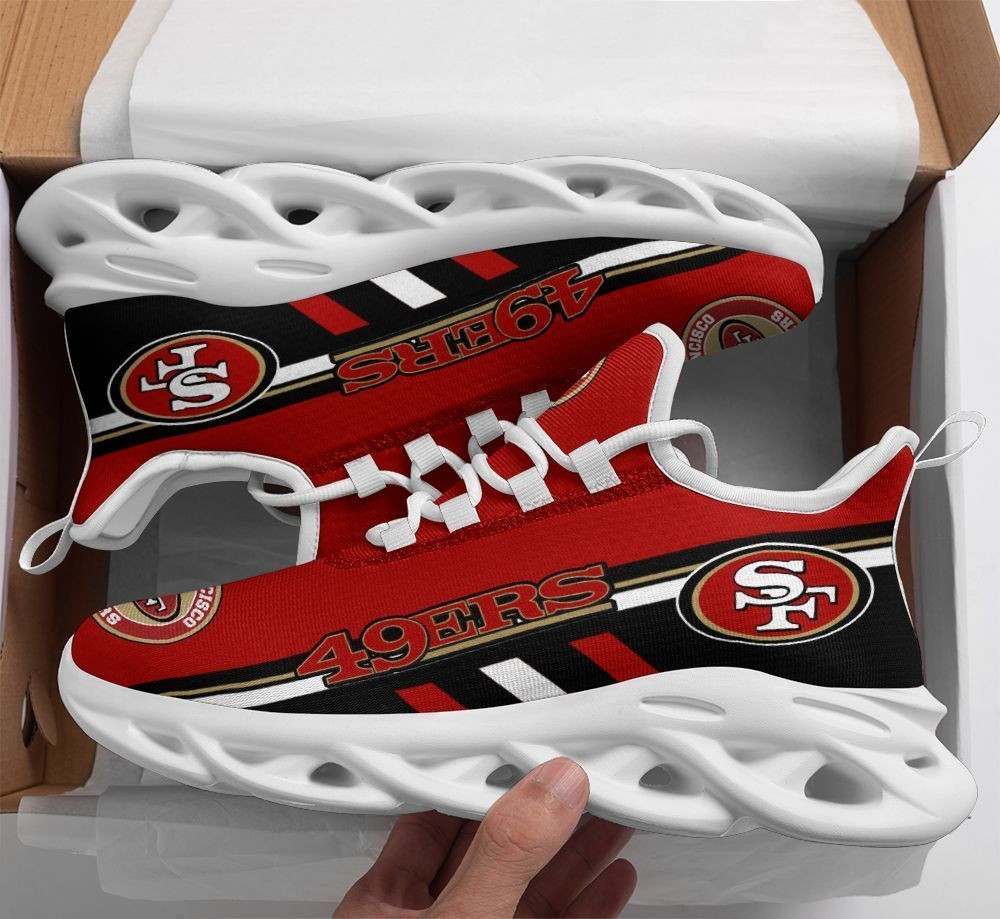 San Francisco 49ers Max Soul Shoes Sneakers For Men And Women San Francisco 49ers Max Soul Shoes Sneakers For Men And Women