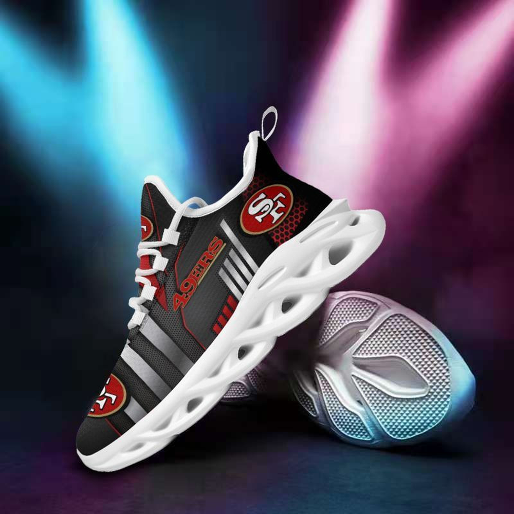 San Francisco 49ers Max Soul Shoes Sneakers For Men And Women San Francisco 49ers Max Soul Shoes Sneakers For Men And Women