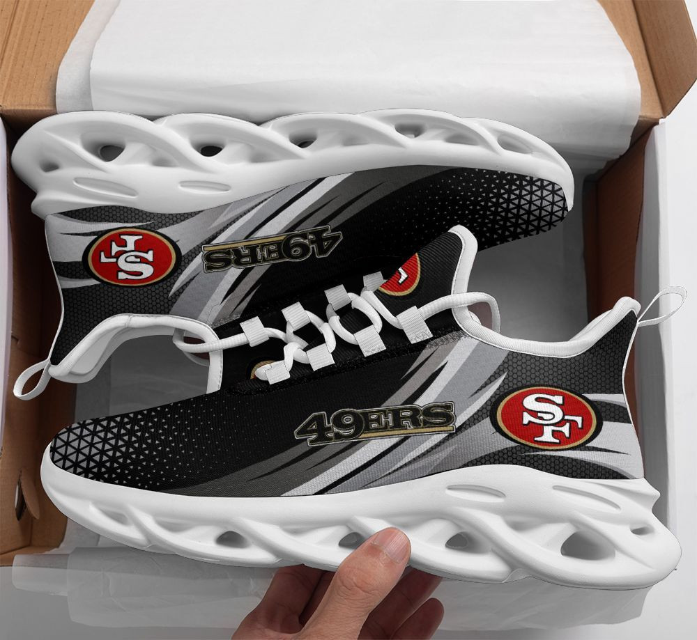 San Francisco 49ers Max Soul Shoes Sneakers For Men And Women San Francisco 49ers Max Soul Shoes Sneakers For Men And Women