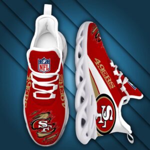 San Francisco 49ers Max Soul Shoes Sneakers For Men And Women