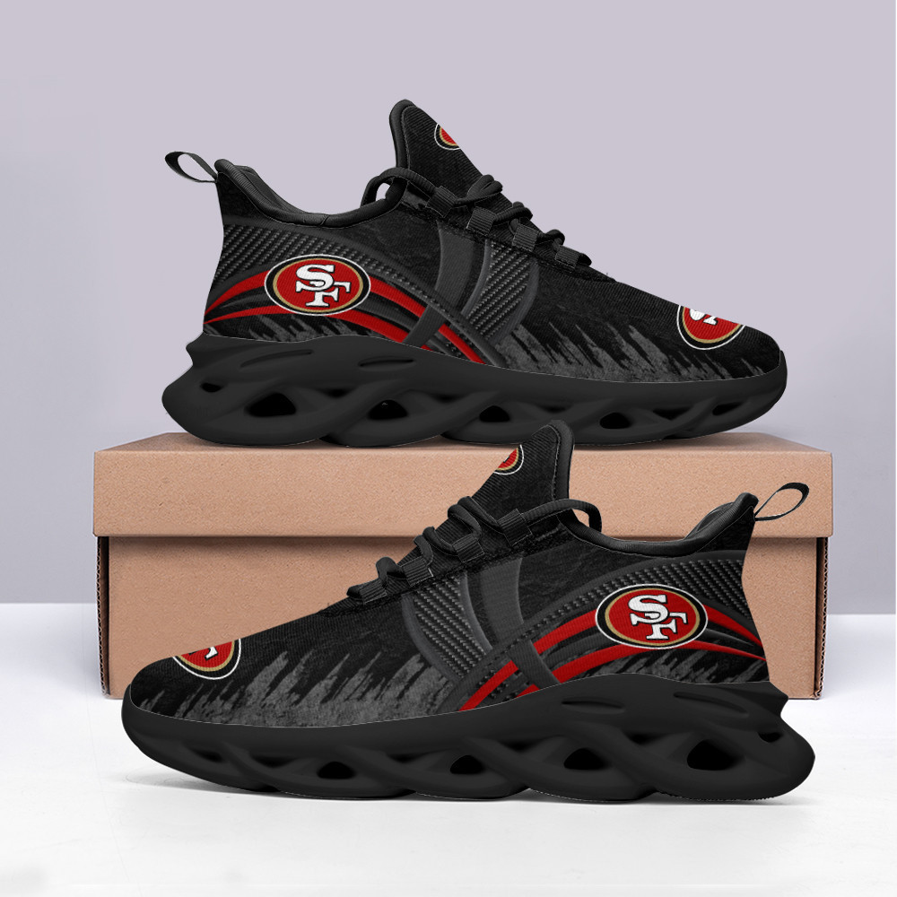 San Francisco 49ers Max Soul Shoes Sneakers For Men And Women San Francisco 49ers Max Soul Shoes Sneakers For Men And Women