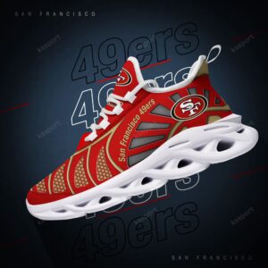 San Francisco 49ers Max Soul Shoes Sneakers For Men And Women