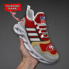 San Francisco 49ers NFL Max Soul Shoes Sneakers For Men And Women