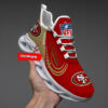 San Francisco 49ers NFL Max Soul Shoes Sneakers For Men And Women