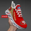 San Francisco 49ers NFL Max Soul Shoes Sneakers For Men And Women