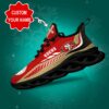 San Francisco 49ers NFL Max Soul Shoes Sneakers For Men And Women