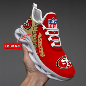 San Francisco 49ers NFL Max Soul Shoes Sneakers For Men And Women