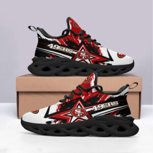 San Francisco 49ers NFL Max Soul Shoes Sneakers For Men And Women