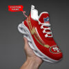 San Francisco 49ers NFL Max Soul Shoes Sneakers For Men And Women