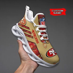 San Francisco 49ers NFL Max Soul Shoes Sneakers For Men And Women