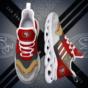 San Francisco 49ers NFL Max Soul Shoes Sneakers For Men And Women