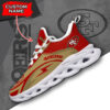 San Francisco 49ers NFL Max Soul Shoes Sneakers For Men And Women