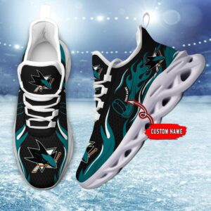 San Jose Sharks Max Soul Shoes Sneakers For Men And Women