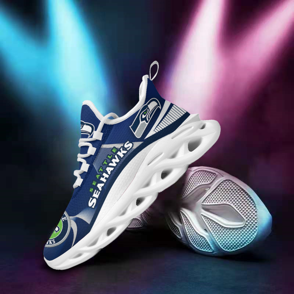 Seattle Seahawks Max Soul Shoes Sneakers For Men And Women Seattle Seahawks Max Soul Shoes Sneakers For Men And Women