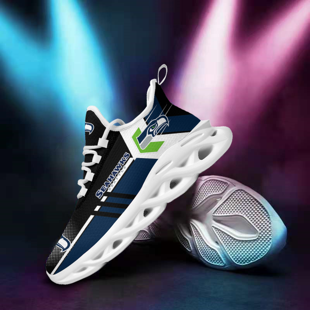 Seattle Seahawks Max Soul Shoes Sneakers For Men And Women Seattle Seahawks Max Soul Shoes Sneakers For Men And Women