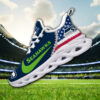 Seattle Seahawks NFL Max Soul Shoes Sneakers For Men And Women