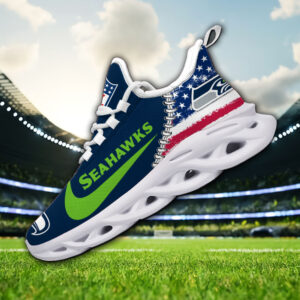 Seattle Seahawks NFL Max Soul Shoes Sneakers For Men And Women