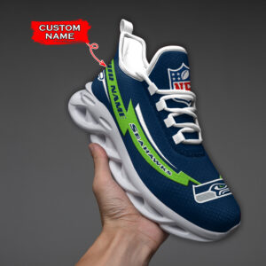 Seattle Seahawks NFL Max Soul Shoes Sneakers For Men And Women