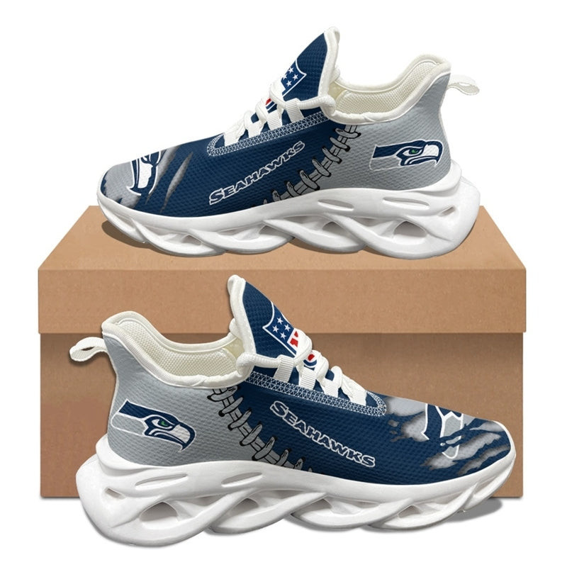 Seattle Seahawks NFL Max Soul Shoes Sneakers For Men And Women Seattle Seahawks NFL Max Soul Shoes Sneakers For Men And Women