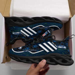 Seattle Seahawks NFL Max Soul Shoes Sneakers For Men And Women