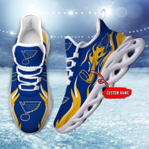 St Louis Blues Max Soul Shoes Sneakers For Men And Women