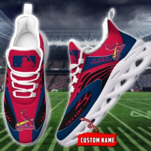 St Louis Cardinals MLB Max Soul Shoes Sneakers For Men And Women