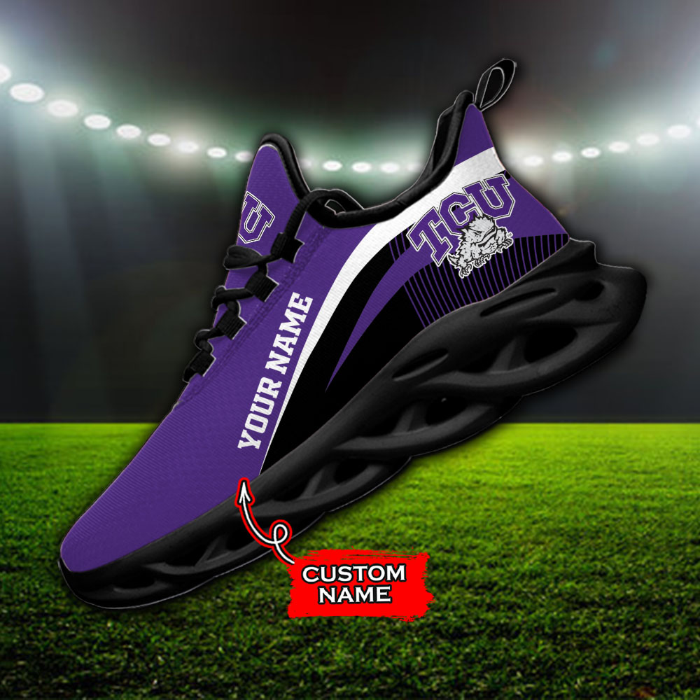 TCU Horned Frogs NCAA Max Soul Shoes Sneakers For Men And Women TCU Horned Frogs NCAA Max Soul Shoes Sneakers For Men And Women