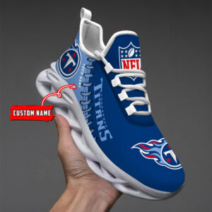 Tennessee Titans NFL Max Soul Shoes Sneakers For Men And Women
