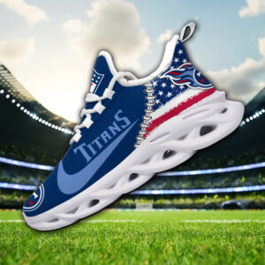 Tennessee Titans NFL Max Soul Shoes Sneakers For Men And Women
