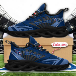 Tennessee Titans NFL Max Soul Shoes Sneakers For Men And Women