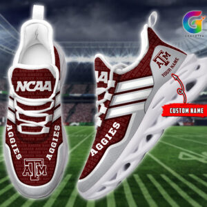 Texas A&M Aggies NCAA Max Soul Shoes Sneakers For Men And Women