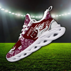 Texas A&M Aggies NCAA Max Soul Shoes Sneakers For Men And Women