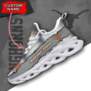 Texas Longhorns NCAA Max Soul Shoes Sneakers For Men And Women