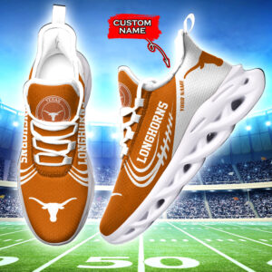 Texas Longhorns NCAA Max Soul Shoes Sneakers For Men And Women