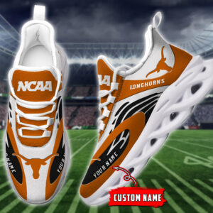 Texas Longhorns NCAA Max Soul Shoes Sneakers For Men And Women