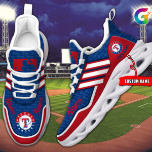 Texas Rangers MLB Max Soul Shoes Sneakers For Men And Women