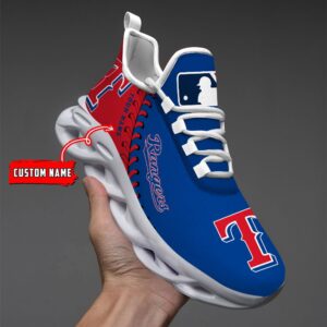 Texas Rangers MLB Max Soul Shoes Sneakers For Men And Women