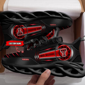 Texas Tech Red Raiders NCAA Max Soul Shoes Sneakers For Men And Women