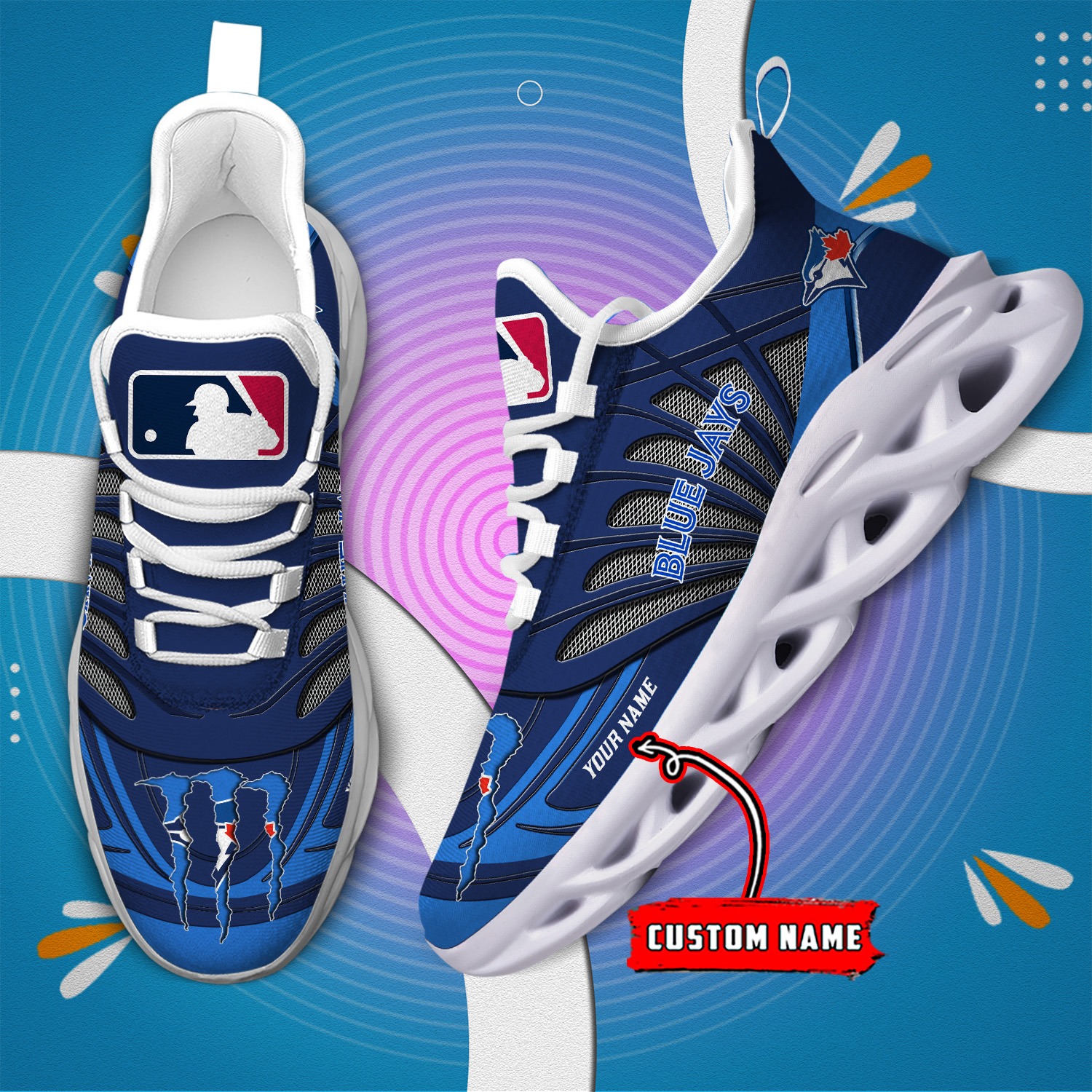 Toronto-Blue-Jays-MLB-Max-Soul-Shoes-Sneakers-For-Men-And-Women-3