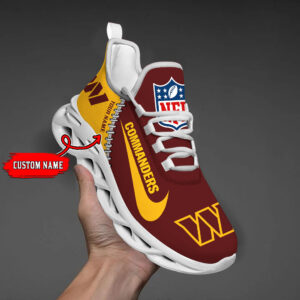 Washington Commanders NFL Max Soul Shoes Sneakers For Men And Women