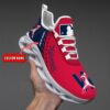 Washington Nationals MLB Max Soul Shoes Sneakers For Men And Women