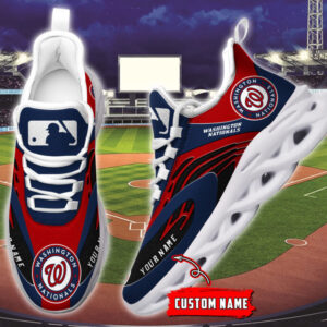 Washington Nationals Max Soul Shoes Sneakers For Men And Women