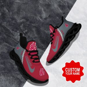 Washington State Cougars Max Soul Shoes Sneakers For Men And Women